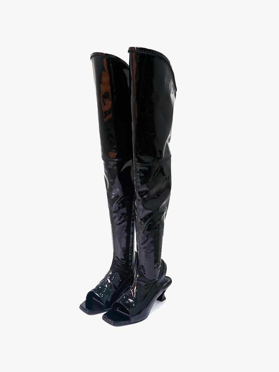 Catwoman Knee-High Span Boots_BK